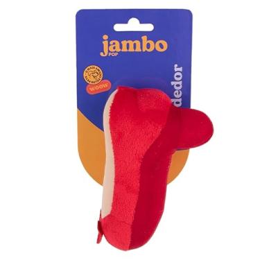 Imagem de JAMBO PET Brinquedo para Cachorro,Pelúcia Pop Sapato, Feito de Algodão e Poliéster