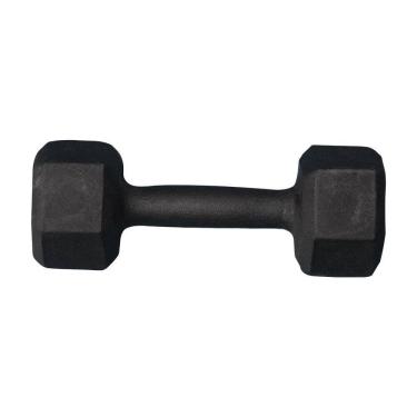 Imagem de Halter Sextavado Pintado 2Kg Academia Treino Musculação