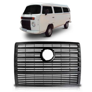 Imagem de Grade Dianteira Perua Kombi 2007 2008 2009 Preta