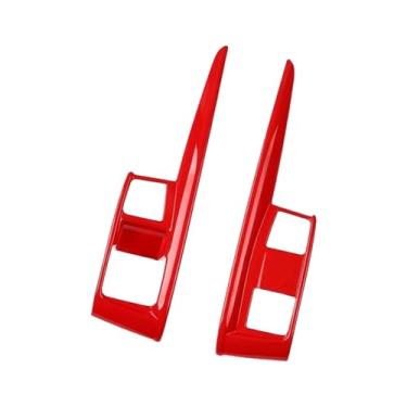 Imagem de AJHLJ® 2 peças guarnições caixa de engrenagens CVT transmissão automática câmbio botas painel adesivos para acessórios Civic 10ª geração 2016-2021 decoração de console central de mudança de engrenagem