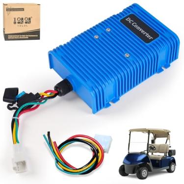 Imagem de 10L0L Conversor de tensão redutor de tensão para carrinho de golfe de 30 Amp (36 V/48 V a 12 V) com fonte de alimentação dupla que se encaixa no Club Car E-Z-GO 360 watts!