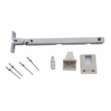 Imagem de Trava Limitadora Para Janelas Basculante 30 Cm 1 Unidade - Metalúrgica