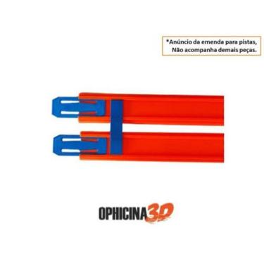 Imagem de Emenda Para Pistas Tipo Hot Wheels - Kit C/ 05 Unidades - Ophicina 3D