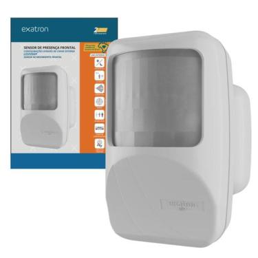 Imagem de Sensor Presença Parede Fotocelula Articulavel Frontal - EXATRON, SENSO