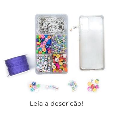 Imagem de Kit Bijuteria Strap Phone 500 Pçs + Caixa Divisoria - Macall