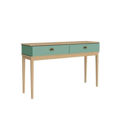 Imagem de Aparador Colonial 2 Gavetas MB1026 Movelbento, Mel/Oliva