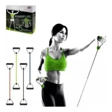 Imagem de Elástico Extensor Tensão Exercícios Powertube Band Funcional - MBFIT