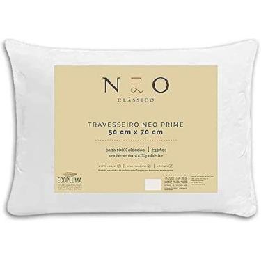 Imagem de Travesseiro Neo Prime 233 Fios Ecopluma 100% Algodão 50x70cm - Camesa