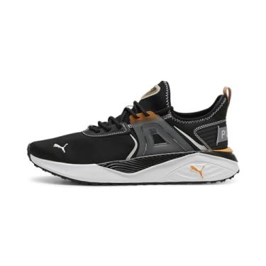 Imagem de PUMA Tênis masculino Pacer 23, Puma Preto-mineral cinza-clementina, 9.5