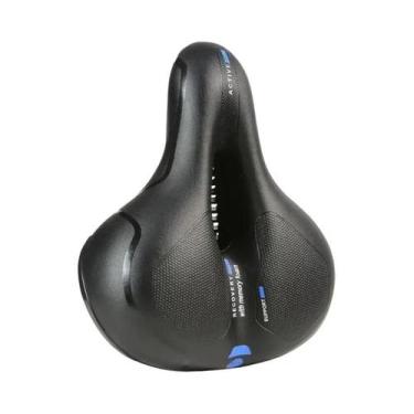 Imagem de Assento De Bicicleta Unissex Respirável, Oco, Com Absorção De Impacto,