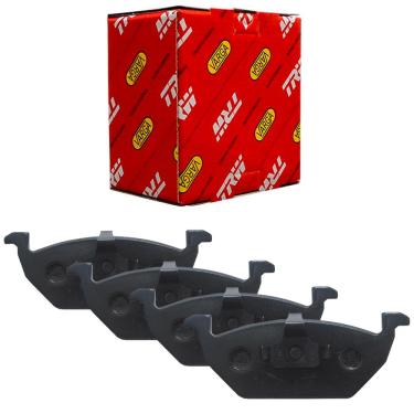 Imagem de Kit Pastilha Freio Gol G5 G6 Saveiro Parati Voyage 2011 a 2022 Dianteira Teves TRW RCPT13910