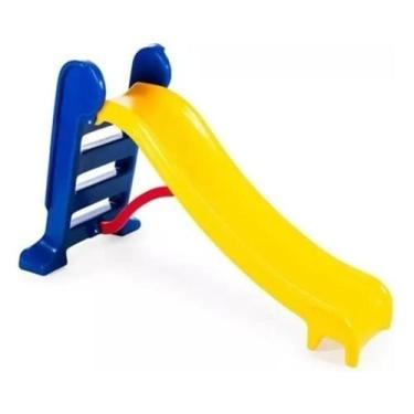 Imagem de Escorregador Médio Infantil Amarelo Play Time Brinquedos - PlayTime