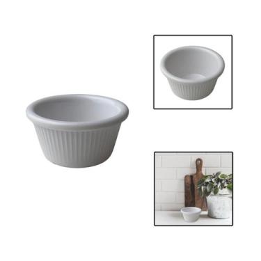 Imagem de Molheira De Melamina Porta Shoyu Molhos Ketchup 8Cm 80Ml - Unyhome