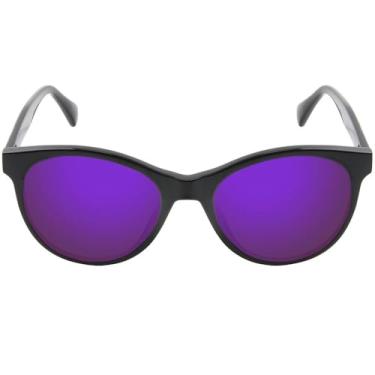 Imagem de Óculos de sol polarizados unissex da moda, masculino e feminino, com proteção UV, estilosos para ciclismo, direção, pesca, roxo de plasma, óculos de sol