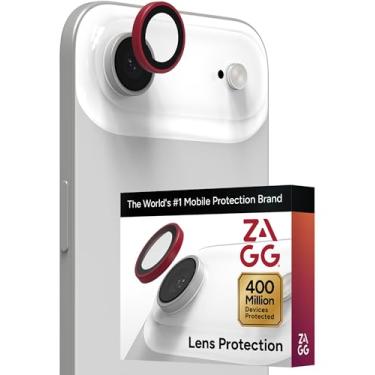 Imagem de ZAGG IS-GLEL AR E CameraRing-Apple-Capitol-FG-Protetor de lente de câmera de telefone rosa