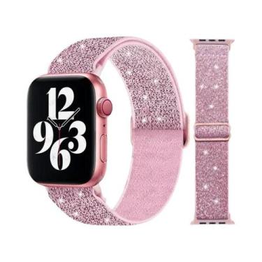 Imagem de Pulseira De Nylon Boêmia Para Apple Watch Ultra 49mm 41mm 45mm, Bracel