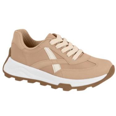 Imagem de Tênis beira rio casual tratorado 4328.104, Nude bege bco off, 37