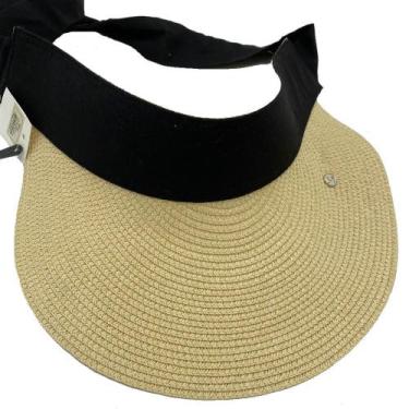 Imagem de Lindo Kit Viseira De Praia Diversas Cores + Canga Oncinha - Empório do