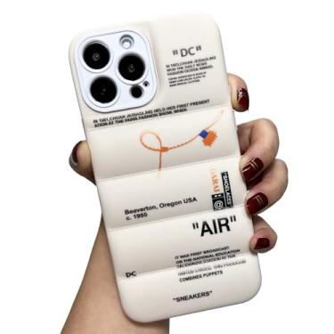Imagem de GaraiCkeey Capa de telefone de silicone acolchoada da marca de calçados esportivos para iPhone 12 Pro Max de 6,7 polegadas, tênis Ins Classic Cool Label Pattern Soft TPU Capa protetora de corpo
