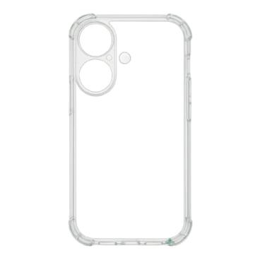 Imagem de Compatível com iPhone 17 (tela de 6,3) - Capinha Capa Case Anti-Impacto Queda Shock Transparente em Silicone Proteção nas bordas Reforçadas
