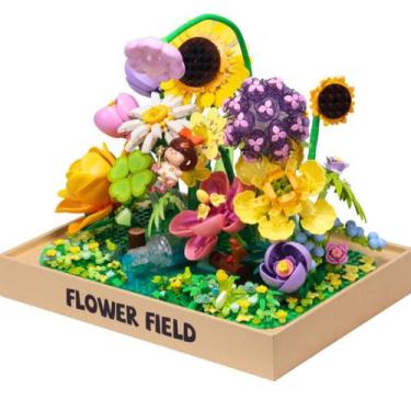 Imagem de Blocos De Montar Flores Do Jardim 1156 Peças - Castela - Castela Brasi