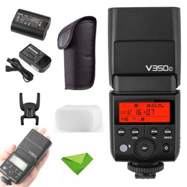 Imagem de Câmera Flash Godox V350C TTL Li-ion para Canon com 2,4G