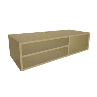 Imagem de Rack Sala Suspenso Natural Em Mdf - Trovarelli