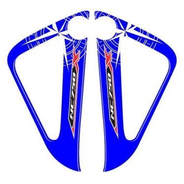 Imagem de Adesivo Protetor Paralama Dianteiro Compatível Nc 750x 2018 Resinado -