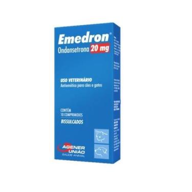 Imagem de Emedron 20Mg C/10 Comprimidos Cães E Gatos - Agener União - Agener Uni