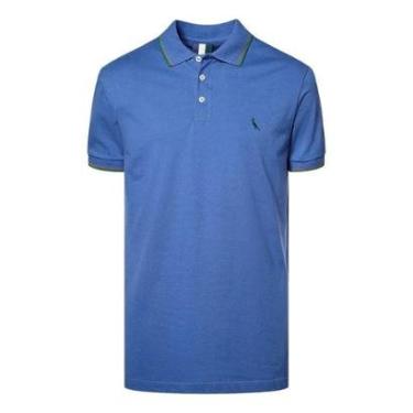 Imagem de Camisa Polo Reserva Friso Duplo Masculino Verde Musgo-Masculino