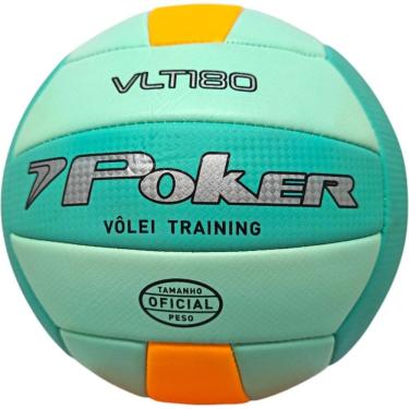 Imagem de Bola Volei Esportiva Quadra Jogo Vlt 180 Poker 05843