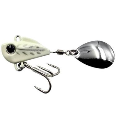Imagem de Isca Artificial Little Spin Colher Redonda Grande 3cm 16g Glow - Yara 