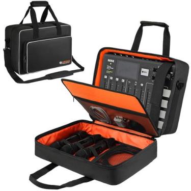 Imagem de Mixer de áudio: estojo de viagem LEFORZ Large para RodeCaster Pro