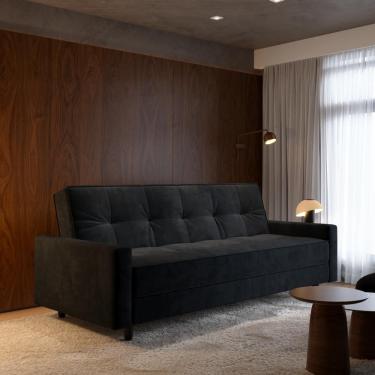 Imagem de Sofá-cama Nice  4 Lugares  Suede 204cm