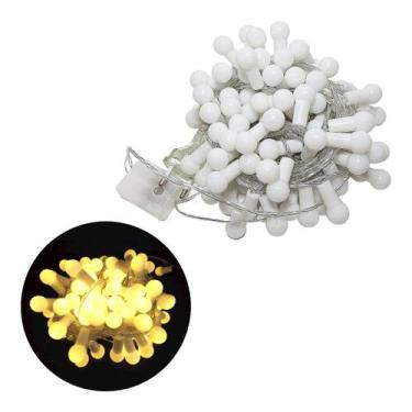 Imagem de Pisca Cordão Bolinhas 100 Led Decoração Enfeite 9M 110V - TOP NATAL, B