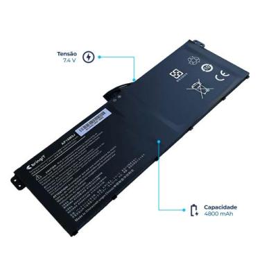 Imagem de Bateria para notebook compatível com Acer Aspire 3 A315-56  4800 mAh -