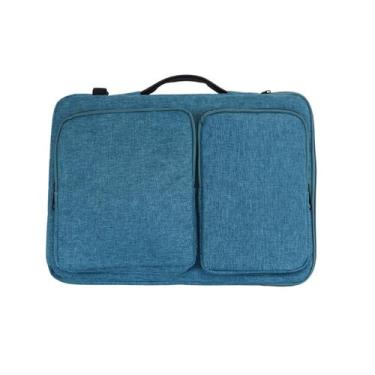 Imagem de Bolsa Executiva Para Notebook Impermeável - BH STORE, Azul