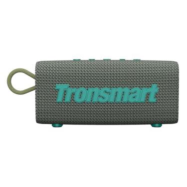 Imagem de Caixa Som Speaker Bluetooth Portátil Trip, Som Potente HD, IPX7 À Prova D'água, Bateria Longa Duração, Conexão Rápida Bluetooth 5.3, Ideal para Viagem, Praia e Lazer, Cor Cinza