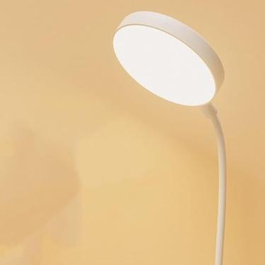 Imagem de Luminária de Mesa LED Recarregável Sem Fio com Proteção Ocular Ideal para Quarto Escritório e Manicure 18 LEDs 360º de Rotação USB Bateria de Longa Duração