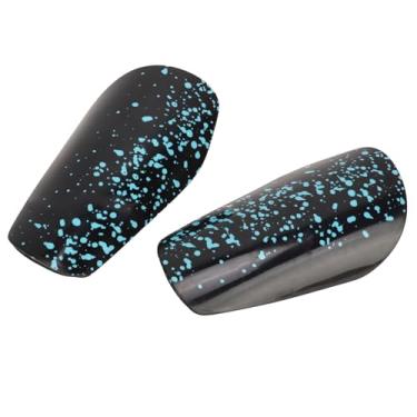 Imagem de Caneleiras de futebol, caneleiras protetoras de futebol com design leve PE durável para basquete de futebol (tamanho P (para circunferência do pulso)