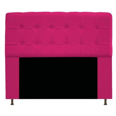 Imagem de Cabeceira195 Cm King Size Com Botonê Suede Pink
