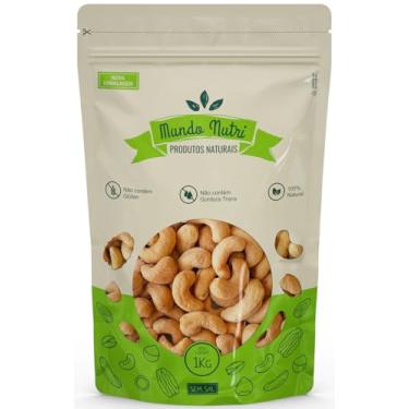 Imagem de 1kg Castanha de Caju Torrada W1 Inteira Premium (Sem Sal)