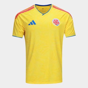 Imagem de Camisa Seleção Colômbia Home Torcedor 2026 s/n Adidas Masculina, Amare