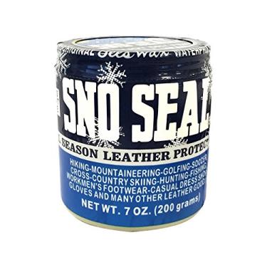 Imagem de Atsko Sno-Seal Protetor de couro impermeável original de cera de abelha, 200 ml, Embalagem Individual, Multi, 7-Ounce