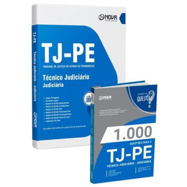 Imagem de Combo TJ-PE - Técnico Judiciário - Judiciária - Nova Concursos