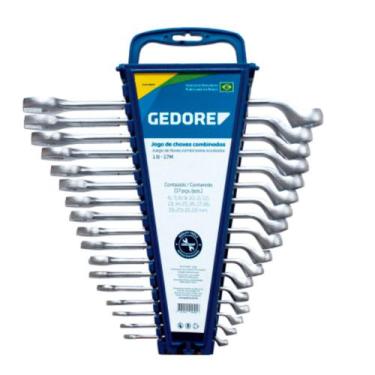 Imagem de Jogo de Chaves Combinada 6 a 19mm Gedore 12 peças - 002616