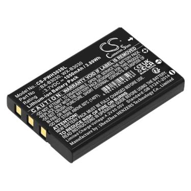 Imagem de 1050mAh Fone de ouvido sem fio Bateria de substituição,Compatível com iDSP receivers,M1,Media Interface,Point M1 Microphone,Receiver Basic,Receiver Pro