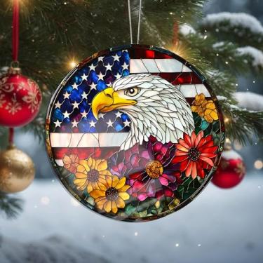 Imagem de Acrílico colorido, apanhador de sol, decoração de janela suspensa de coruja, arte de parede de arco-íris, para sala de estar, quarto, varanda, interior e exterior, jardim, enfeites de Natal 19 x 19 cm