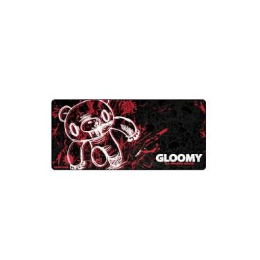 Imagem de STARFORGE Blackout – Tapete de mesa para jogos de urso sombrio – mouse e teclado grande estendido