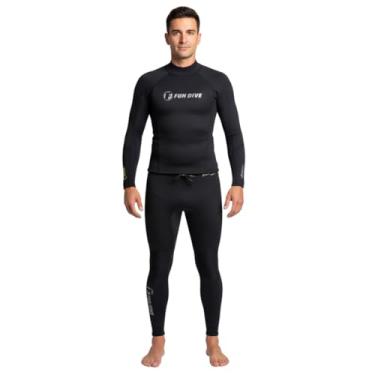 Imagem de Camisa Manga Longa E Calça Térmica Surf Mergulho Conjunto (Grande)